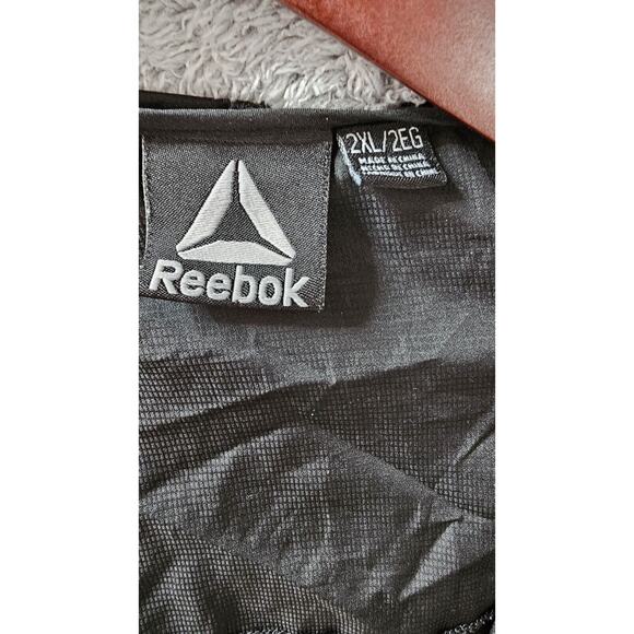 Reebok Speedwick Jacket Full Zip Crossfit Lightweight Black Mens 2XL XXL - Picture 5 of 5